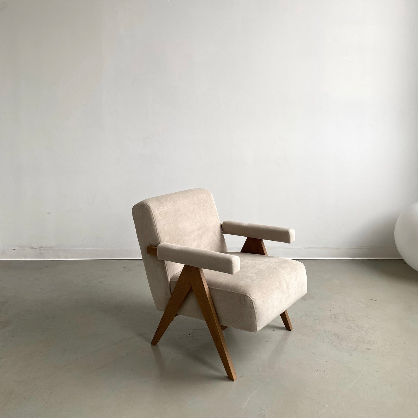 Jeanneret Upholstered Armchair